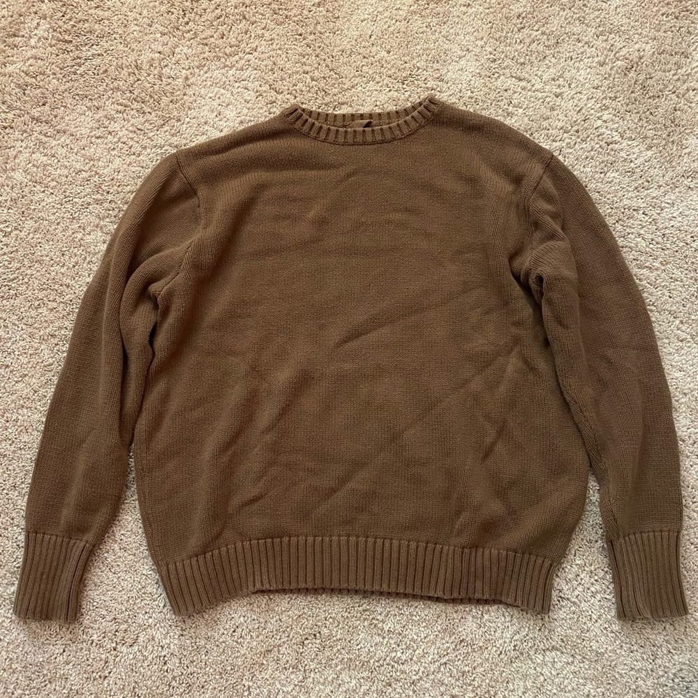 brown brandy melville sweater